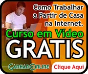 Como trabalha em casa na Internet