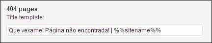 Página 404 configurada pelo plugin WordPress SEO da Yoast wordpress seo yoast page página 404 não encontrado
