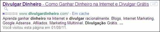 Wordpress SEO by Yoast e a Snippet do Divulgar Dinheiro wordpress seo yoast snippet divulgar dinheiro