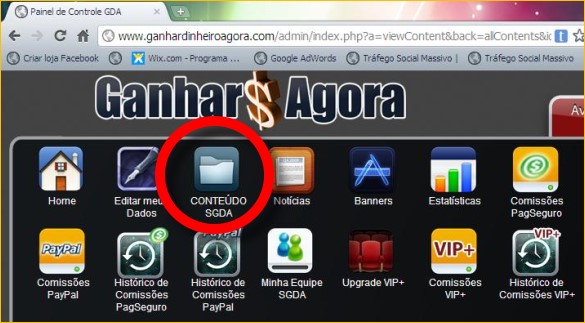 divulgar gratis divulgacao site blog menu sgda