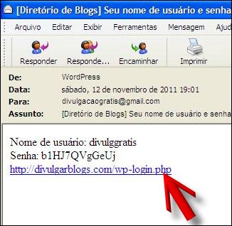 Login Senha e Link para acessar o Divulgar Blogs login senha email link acessar divulgar blogs
