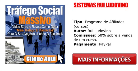tráfego social massivo rui ludovino