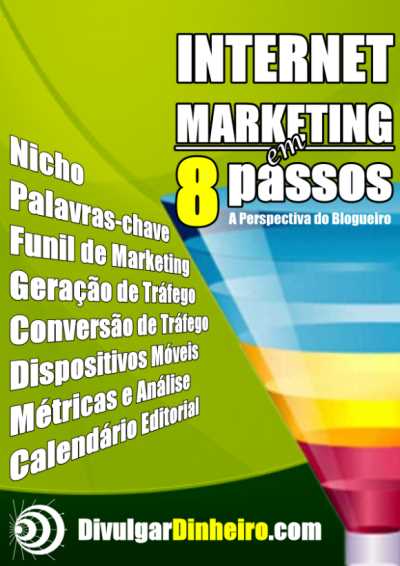 Capa do ebook Internet Marketing em 8 Passos construída no Photoimpact. A capa do ebook Internet Marketing em 8 Passos foi construída no Photoimpact.